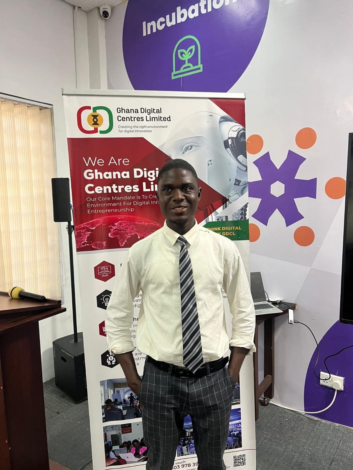 Amb. Joseph Flomo, Chief Cyber Security Expert at M-TECH Solution Liberia Ltd.