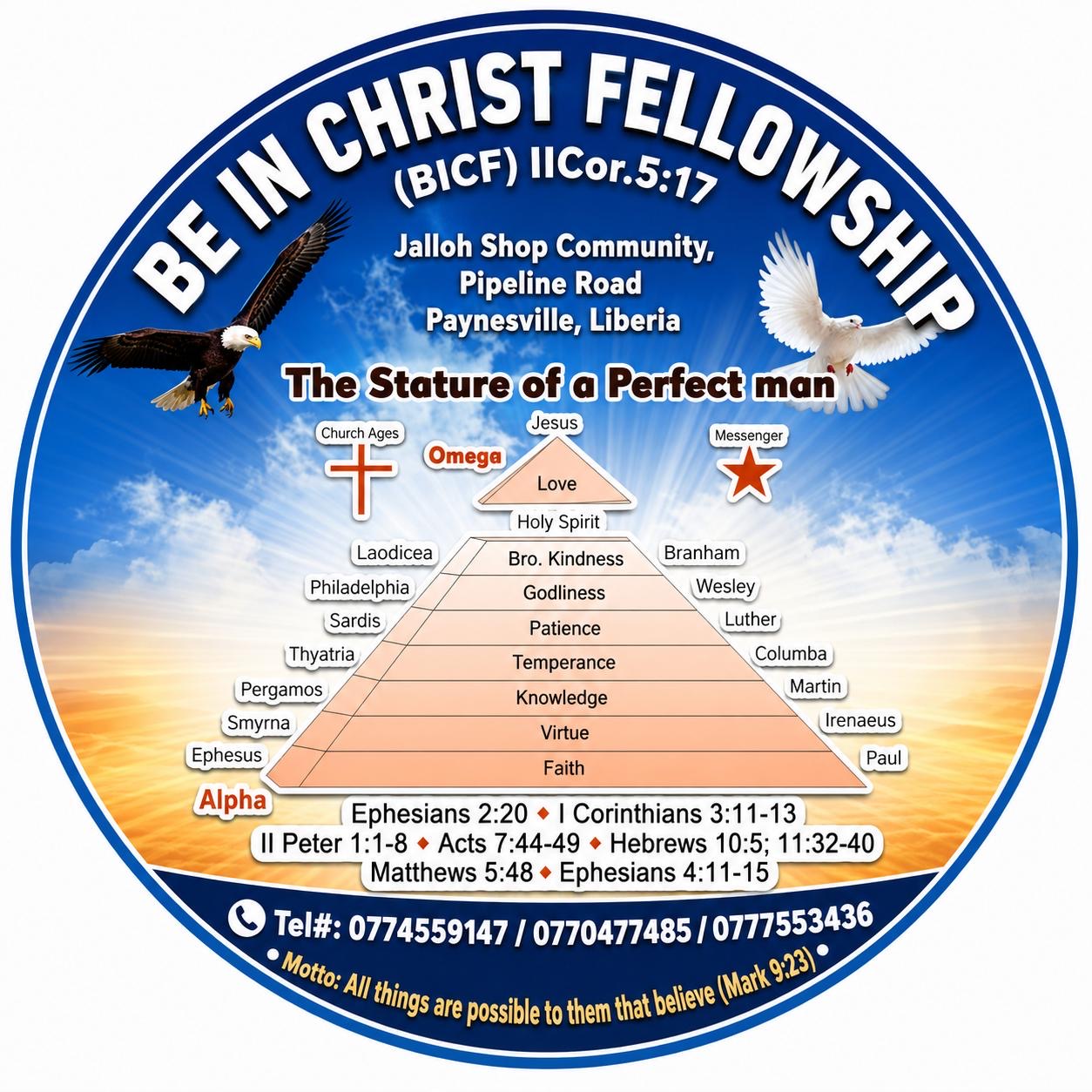 Be In Christ Fellowship logo