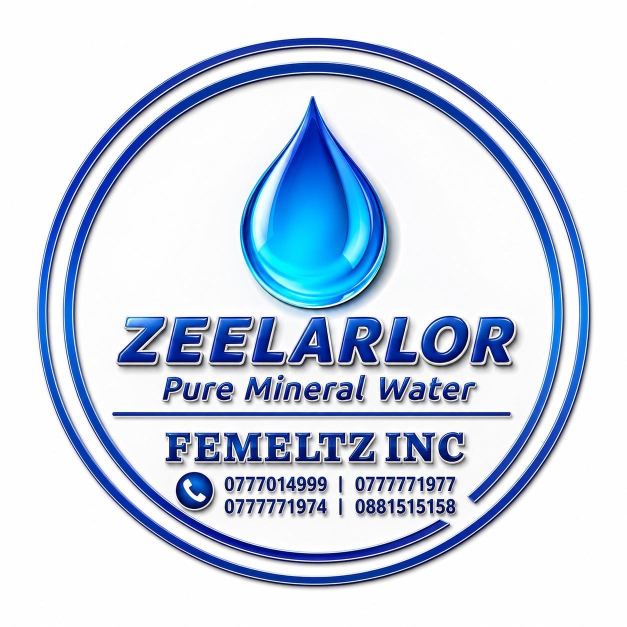 ZEELARLOR Pure Mineral Water logo